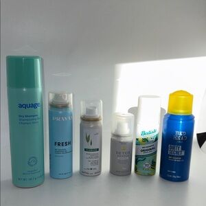 Bundle Lot of 6 Dry Shampoos Travel Sizes